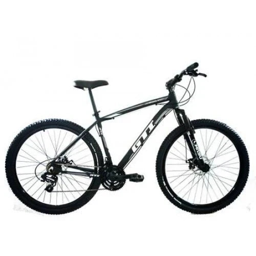 Bicicleta Aro 29 Gti Roma 21v Freio a Disco Preto