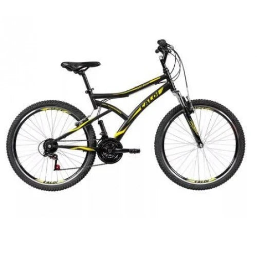 Bicicleta Caloi Andes Aro 26 Marchas 21 Quadro 18 Preta