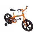 Bicicleta Infantil Aro 16 Caloi Power Rex Freio Cantilever em Aço - Laranja