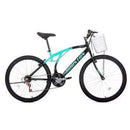 Bicicleta Aro 26 Bristol Lance Pretoverde Agua