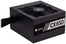 Fonte Corsair 650W 80 Plus Bronze CX650 - CP-9020122