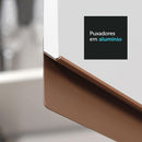 Cozinha Completa Madesa Reims Xc260001 com Armário, Balcão e Tampo - Branco