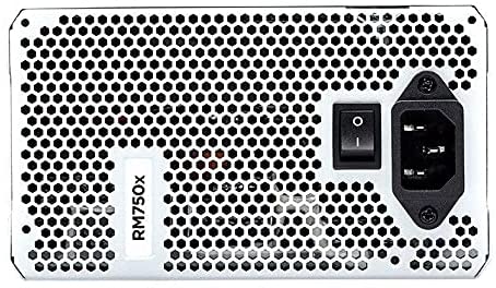 Fonte Corsair 750W 80 Plus Gold Modular PFC Ativo RM750x Branca - CP-9020187-WW