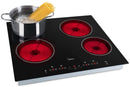 Cooktop Vitrocerâmico 4 Bocas Midea