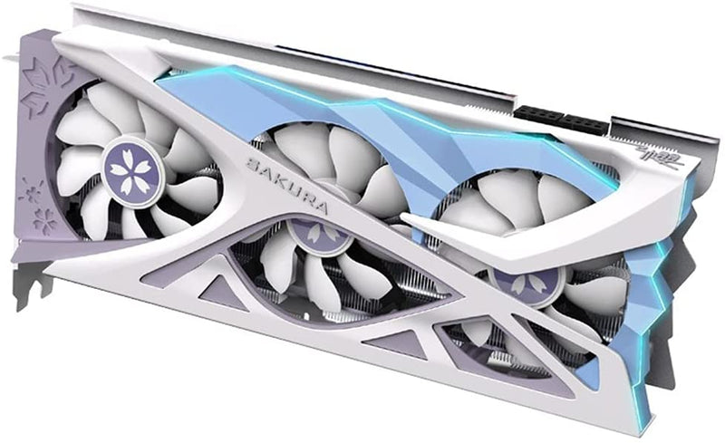 Placa de vídeo,Placa gráfica para jogos RX6800XT-16G D6 com memória 16G / 256bit / GDDR6 Modo de efeito de luz dupla DP + HD + portas de saída tipo C