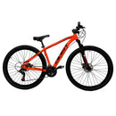 Bicicleta Aro 29 24V Bike mtb dust Freio Disco e Suspensão Laranja