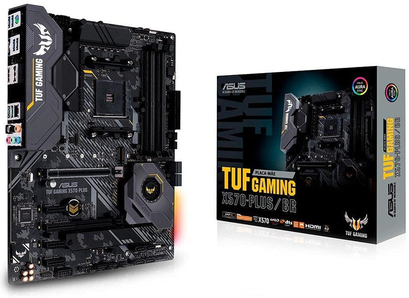 Placa-Mãe ASUS TUF Gaming - X570-Plus, AMD, AM4, ATX, DDR4