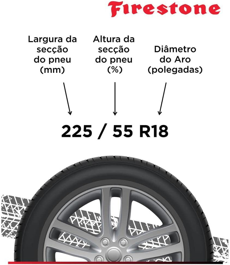 Pneu Firestone Aro 18 Destination Le2 225/55r18 98v