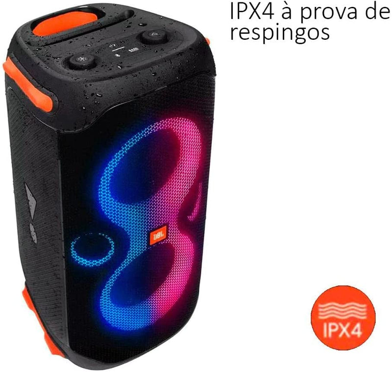 Caixa de Som Bluetooth JBL PartyBox 110 160W - JBLPARTYBOX110BR