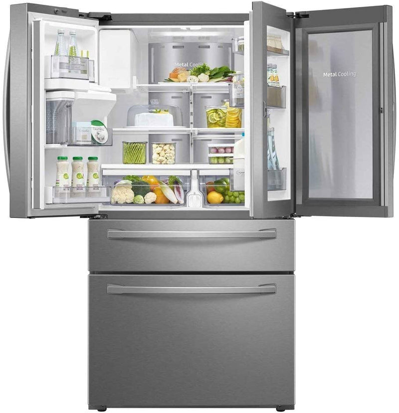 Geladeira Samsung French Door 501 Litros Inox 110V RF22R7351SR/AZ