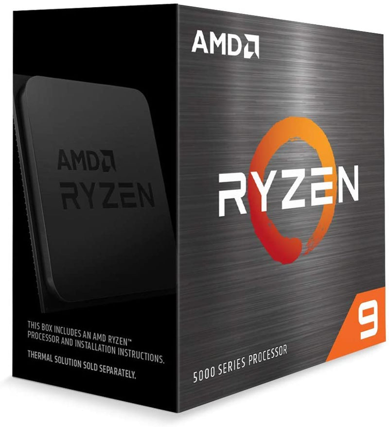 Processador AMD Ryzen 9 5900X, Cache 70MB, 3.7GHz (4.8GHz Max Turbo), AM4