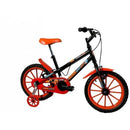 Bicicleta Infantil Aro 16 Colli Hot Freio V-Brake em Aço Carbono - Vermelho/Amarelo