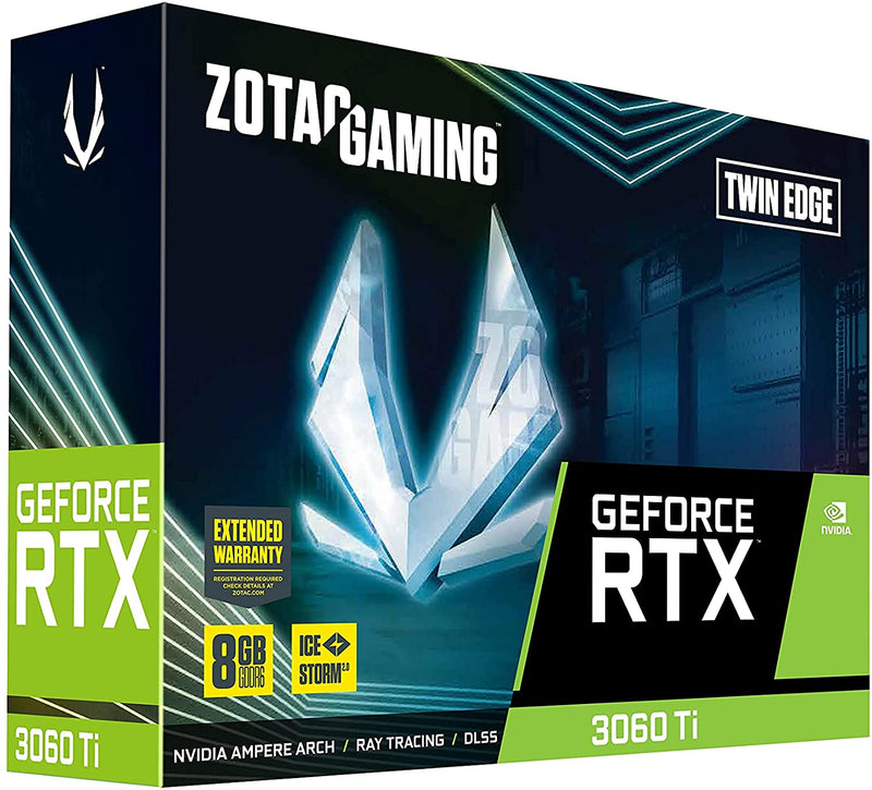 Placa de Vídeo Zotac Gaming - GeForce RTX 3060 Ti, Twin Edge, LHR, 8GB GDDR6