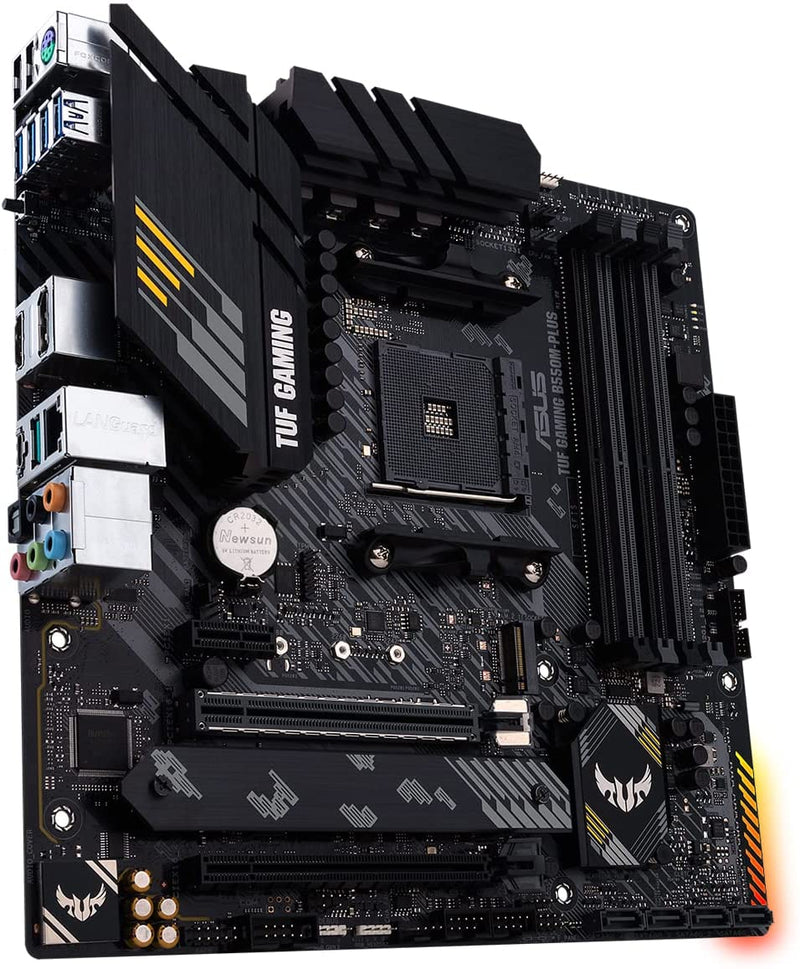 Placa Mãe Asus TUF GAMING B550M-PLUS AMD AM4 DDR4 mATX