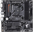 Placa-mãe Gigabyte Aorus B450 Aorus M, AMD AM4, mATX, DDR4