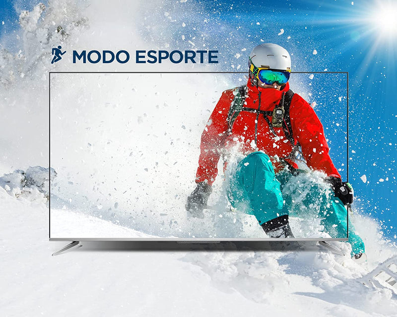 Smart TV LED 65” TCL P715 4K Android UHD HDR com Wi-Fi, Borda Ultrafina e Google Assistant