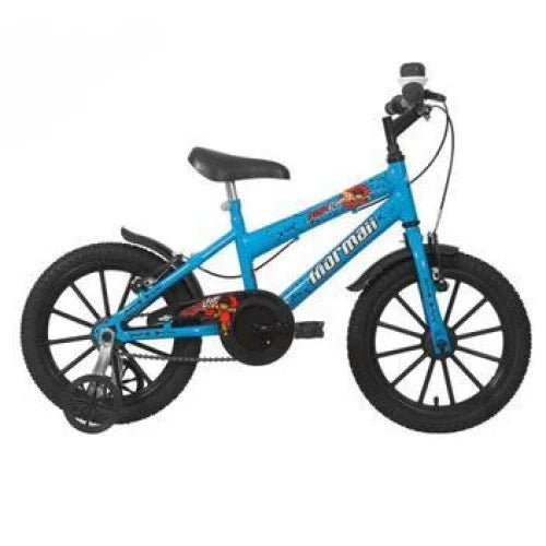 Bicicleta Infantil Aro 16 Mormaii Top Lip V-Brake 1 Marcha - Azul