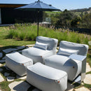 Ombrelone Suntorini 2,75x2,45m Central Alumínio