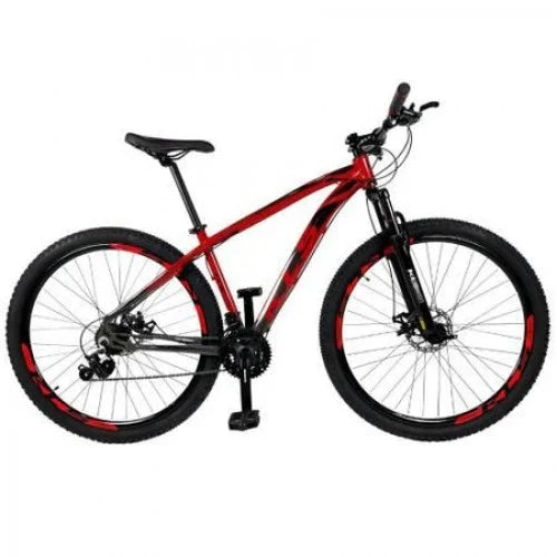 Bicicleta Aro 29 Alumínio kls Storm Ezfire Câmbios Pedivela Shimano Mtb f. Disco 21 Marchas
