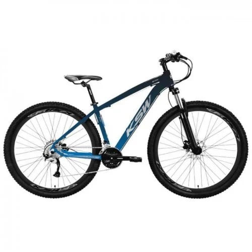 Bicicleta Aro 29 ksw xlt 100 21V Shimano Quadro 21 Azul HunterPreto