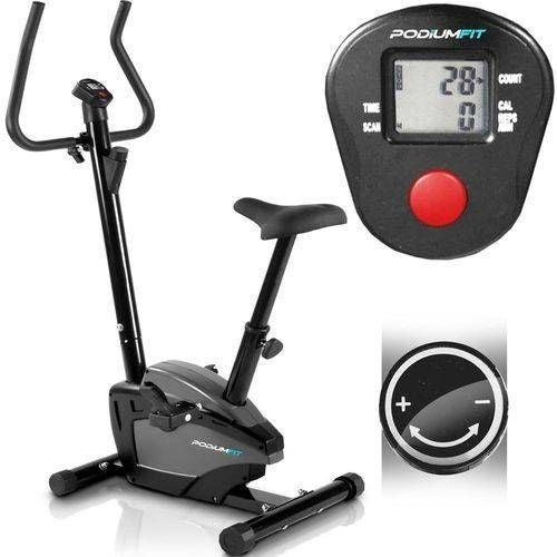 Bicicleta Ergométrica Podiumfit V50 - Silenciosa - Controle de Cargas
