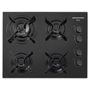 Cooktop à Gás 4 Bocas Brastemp Ative! BDD61 Preto Vidro - Bivolt