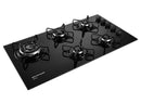 Cooktop a Gás Brastemp 5 Bocas Preto BDD85 - Bivolt