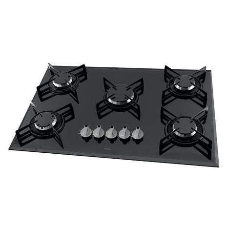 Cooktop Philco Cook Chef 5 Bocas Preto - Bivolt