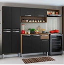 Cozinha Completa Compacta Madesa Emilly Com Armário E Balcão