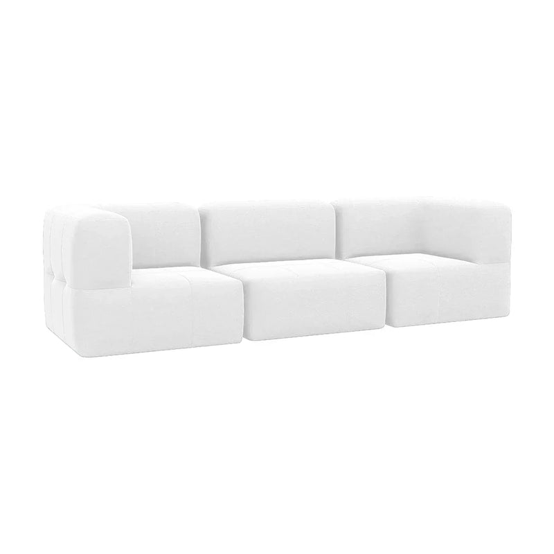 3 Puffs Modulares com Dois Cantos