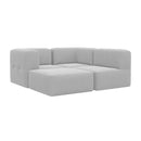 Lounge com 4 Puffs Modulares