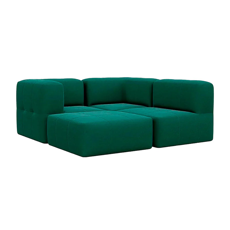 Lounge com 4 Puffs Modulares