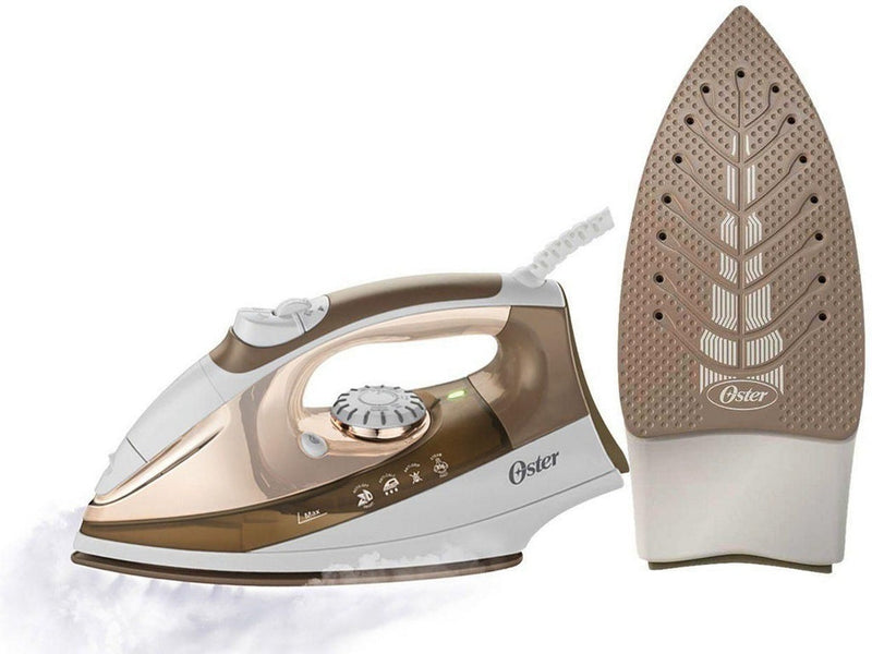 Ferro de Passar a Vapor Oster Ultra Care Champagne/Cromado