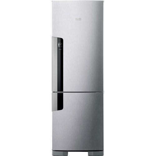 Geladeria/Refrigerador Consul Duplex CRE44 Frost Free com Freezer Embaixo 397 litros Evox - 110V