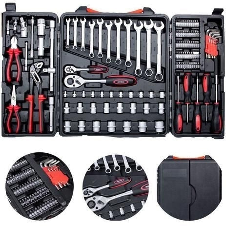 Jogo de ferramentas com maleta dobrável 121 peças - FM-02 - Mondia