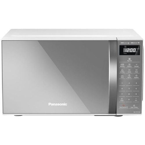 Micro-ondas Panasonic NN-ST27LWRUN 21 Litros Espelhado Branco
