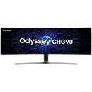 Monitor Gamer Curvo Samsung 49'', DFHD, 32:9, 144 Hz, 1ms, HDMI, DP,Freesync,HAS, preto, série CHG90