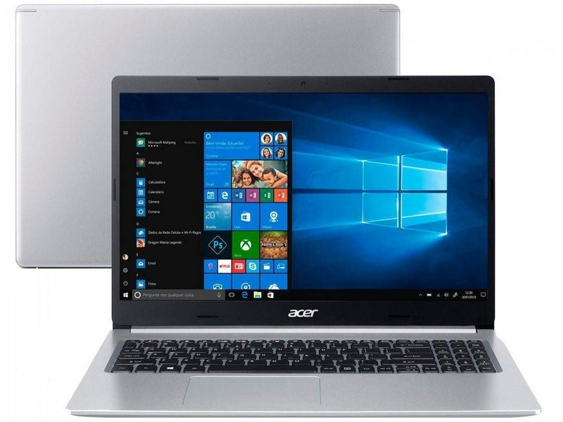 Notebook Acer Aspire 5 A515-54-59X2 10ª Intel Core i5 8GB 512GB SSD 15,6'' W10 Cinza