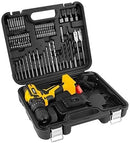 Parafusadeira e Furadeira à Bateria 12V Impacto Bivolt com Jogo 74 Peças e Maleta PFV 074 VONDER