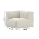 Puff Modular - Canto em L