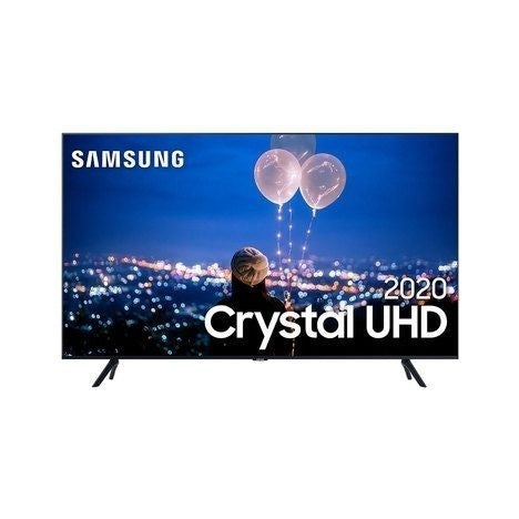 Samsung Smart TV 65" Crystal UHD 65TU7000 4K 2020, Wi-fi, Borda Infinita, Controle Remoto Único, Visual Livre de Cabos, Bluetooth, Processador Crystal 4K