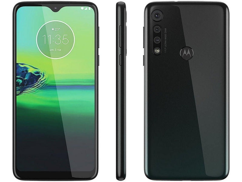 Smartphone Motorola G8 Play 32GB 4G Wi-Fi Tela 6.2'' Dual Chip 2GB RAM Câmera Tripla + Selfie 8MP - Preto Ônix
