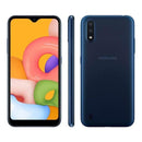 Smartphone Samsung Galaxy A01 32GB 4G Wi-Fi Tela 5.7'' Dual Chip 2GB RAM Câmera Dupla + Selfie 5MP - Azul